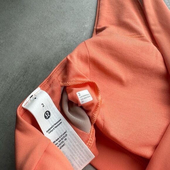 NWT salmon “Envital” Lululemon sports bra - Picture 4 of 11